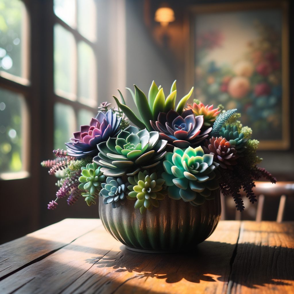 Set of 5 Assorted Succulent